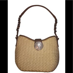 Brighton Straw Weave Purse